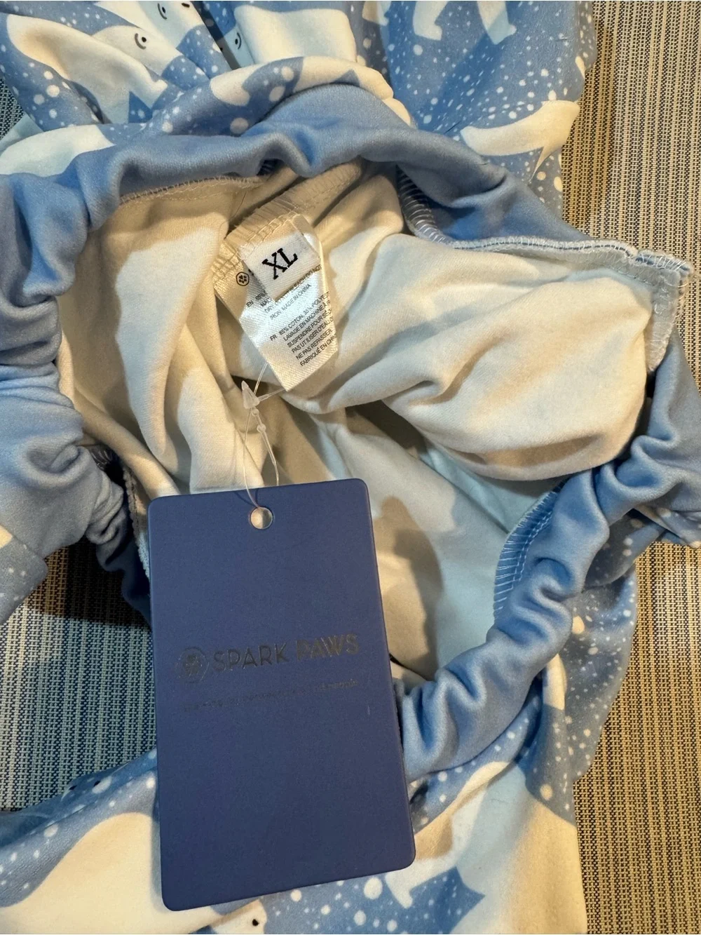 Brand New ✨SPARK PAWS✨ Polar Bear Dog Pajamas